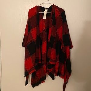 Francesca’s poncho shawl - brand new tags still on